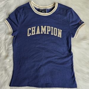 Champion Blue & Gold Nordstroms T-shirt Small  12/14 Kids XL